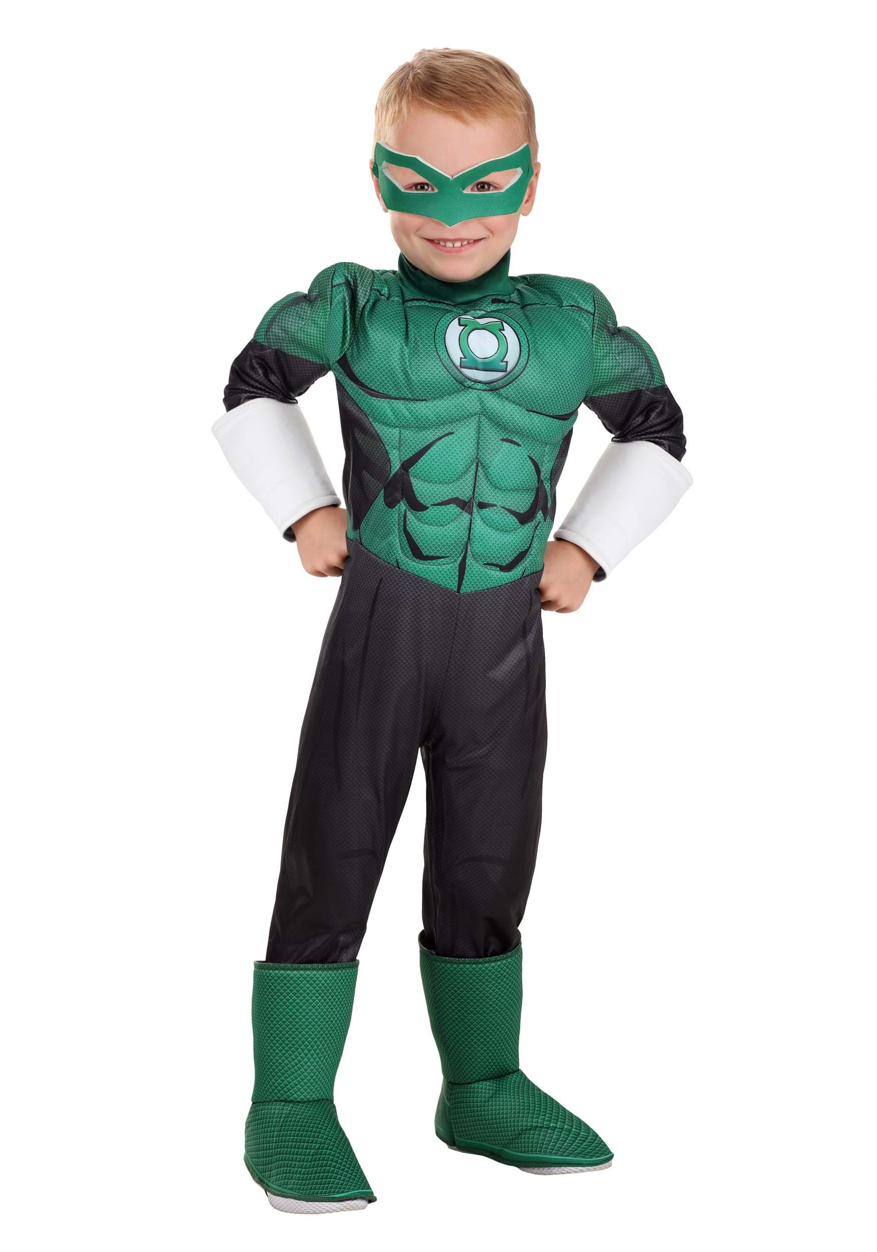 Photos - Fancy Dress Deluxe Jerry Leigh  Green Lantern Toddler Costume Black/Green/White 