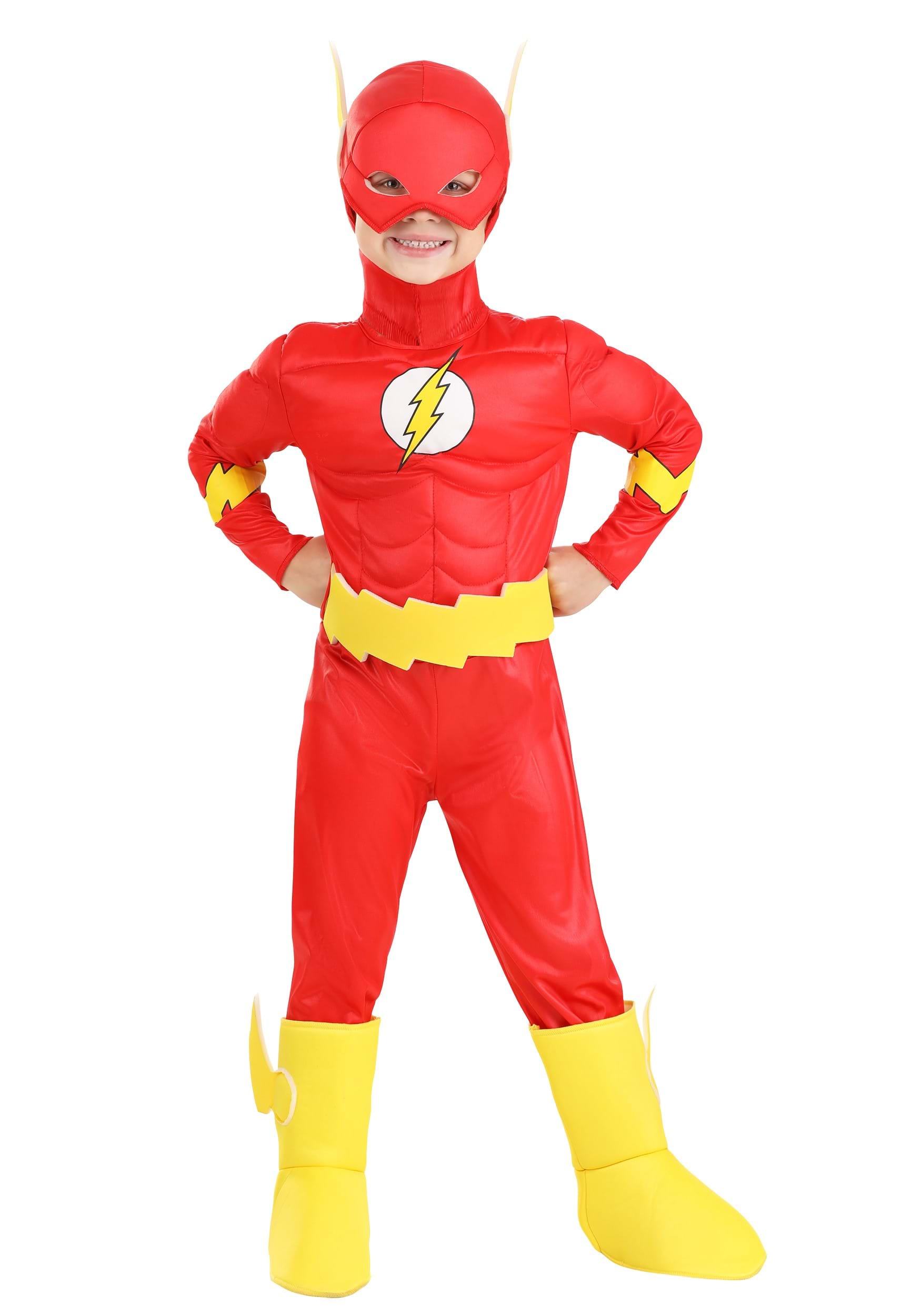 Photos - Fancy Dress Deluxe Jerry Leigh  Toddler Classic Flash Costume Red/Yellow JLJLF10019 