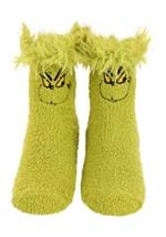 Grinch Fuzzy Socks Alt 2