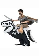 Skeleton T-Rex Ride On Inflatable Kids Costume ALt 1