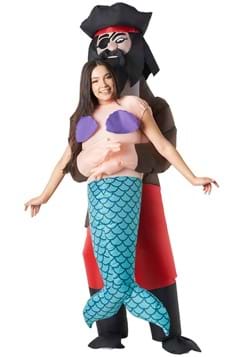 Adult Pick Me Up Pirate Mermaid Inflatable Costume