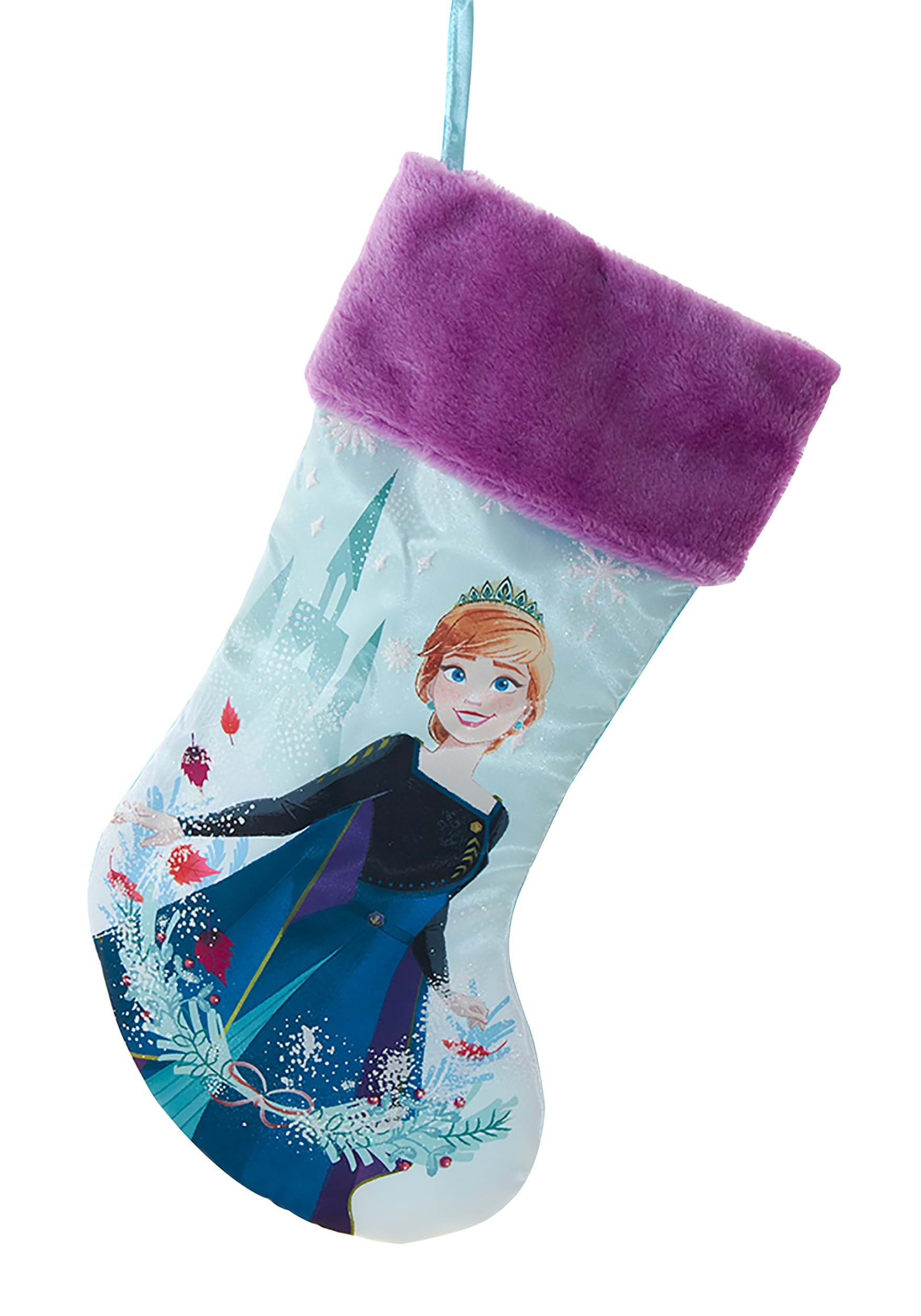 19 Anna Frozen Christmas Stocking , Disney Christmas Decor