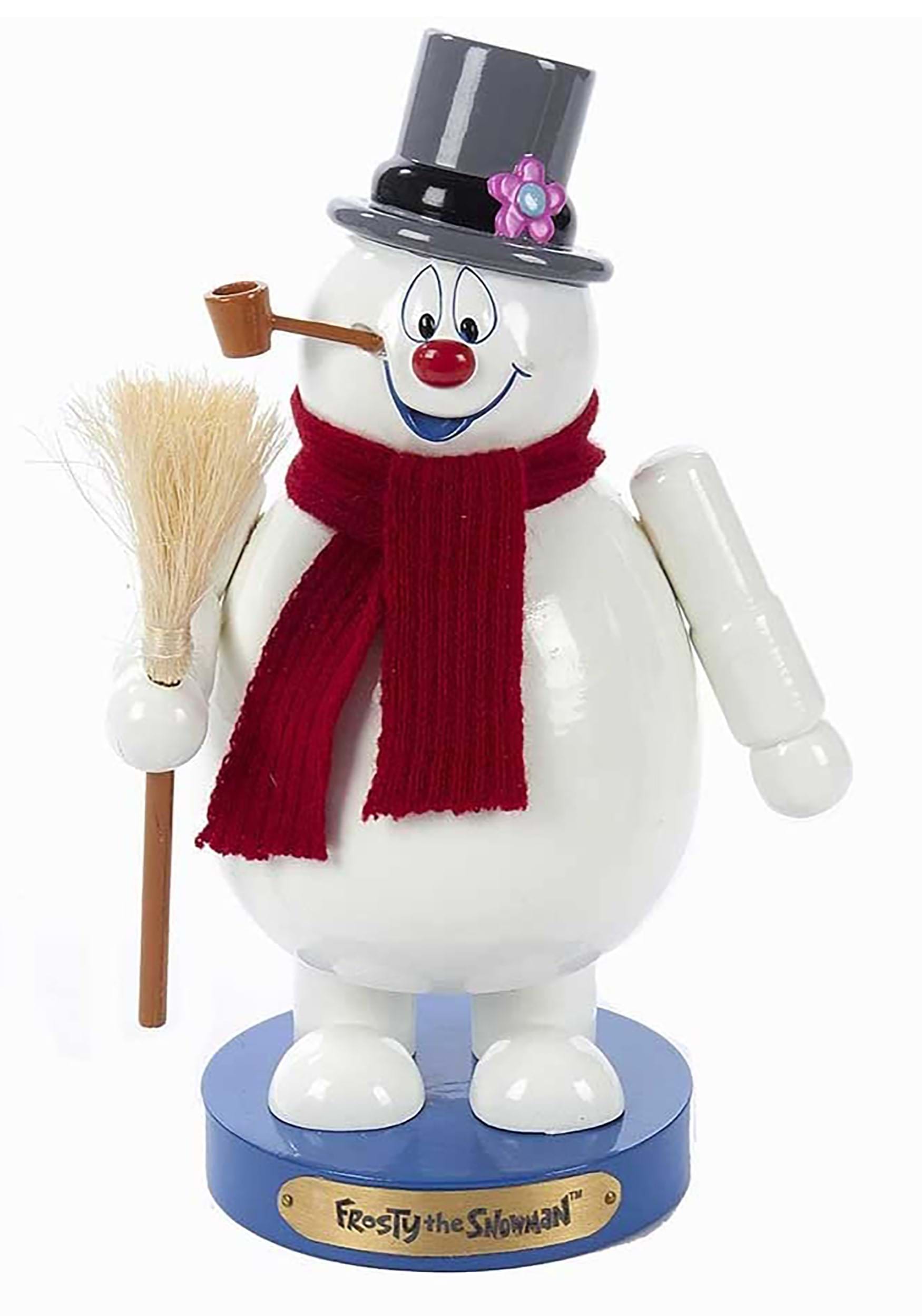 10 Inch Frosty the Snowman Nutcracker | Christmas Decorations