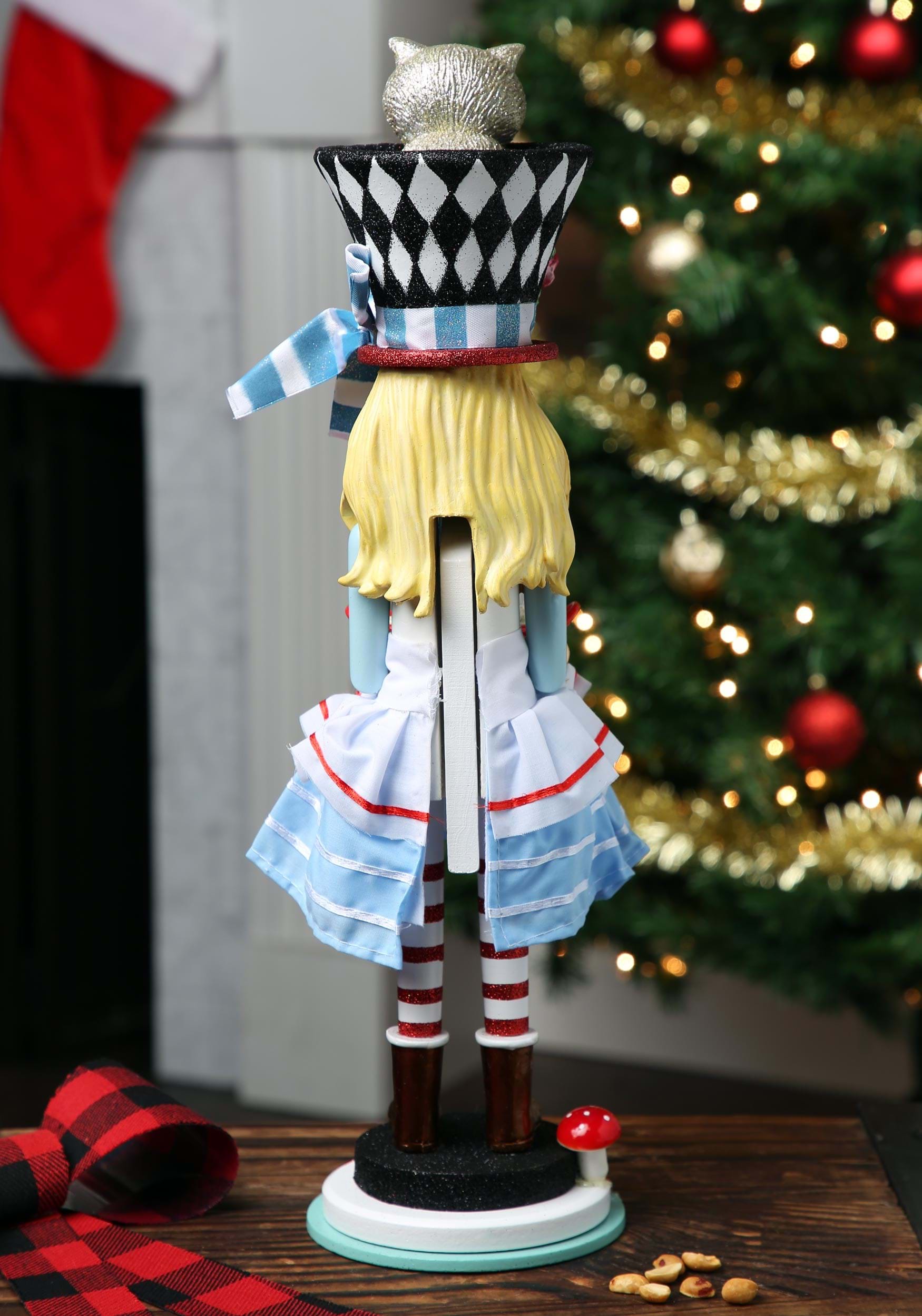 Alice in Wonderland ornaments 5 Piece Christmas Ornament Set