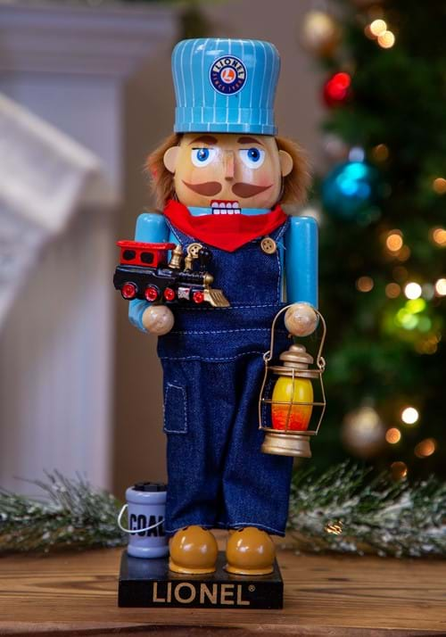 15 Inch Lionel Conductor Nutcracker