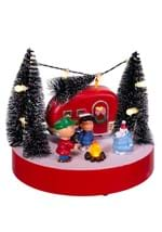 Peanuts Musical Camper Scene Tablepiece w/ LED Lig Alt 1