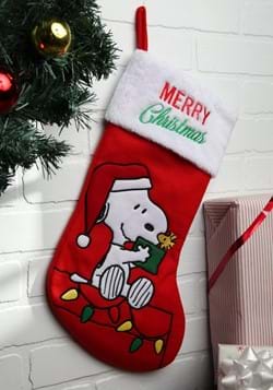 Snoopy 19 Applique Stocking-update