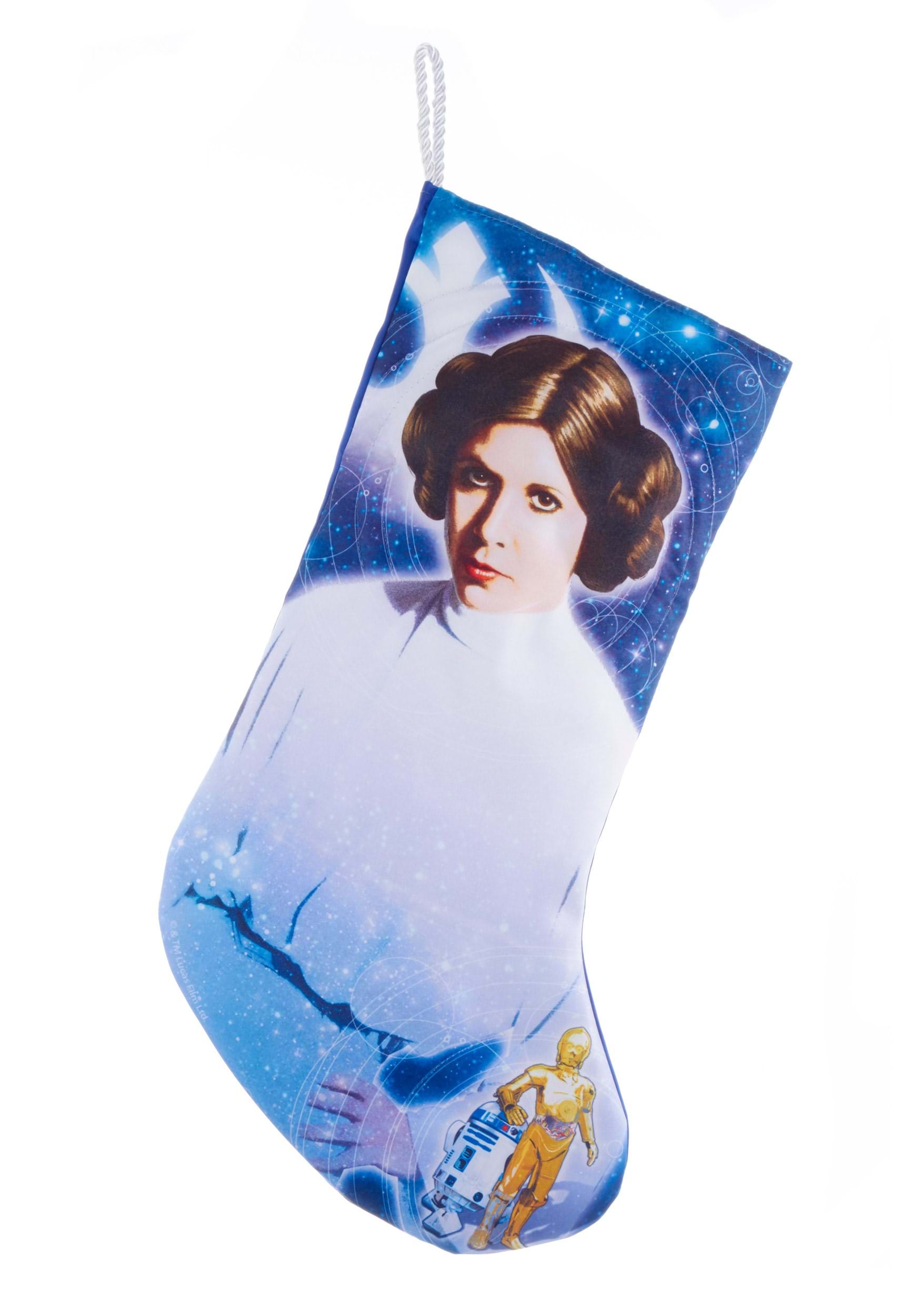 19 Inch Princess Leia Stocking Star Wars | Star Wars Decorations