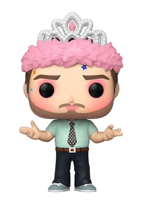 Funko POP TV Parks Rec Andy as Princess Rainbow Sparkle