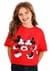 Girls/Youth Minnie and Mickey Mouse Heart T-Shirt Alt 1