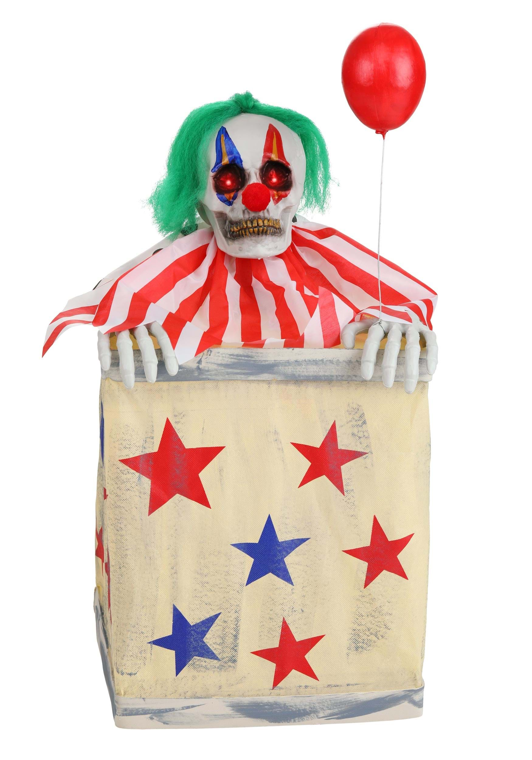 Jack in the Box Clown Kid's Costume