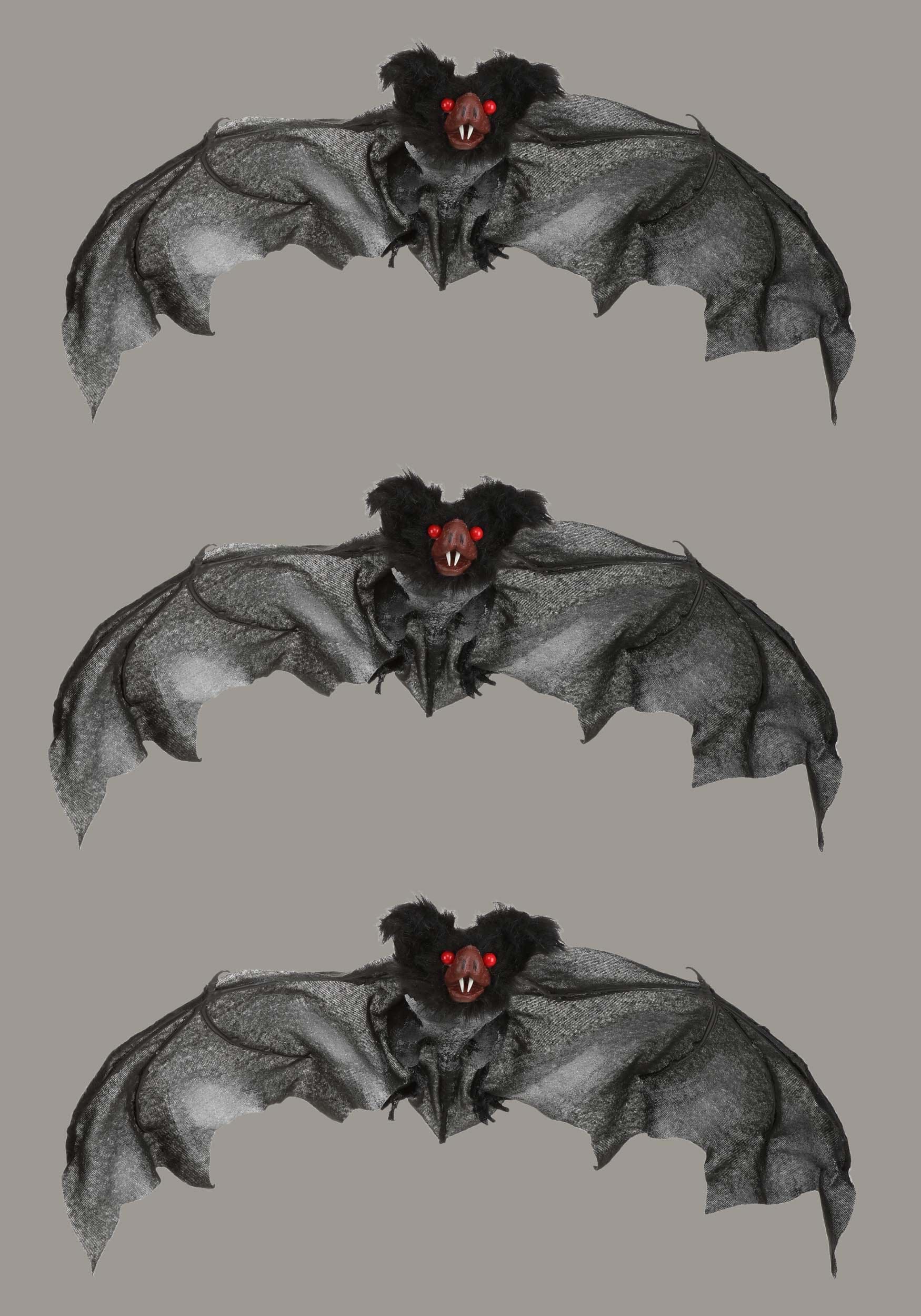 3-pack Black Bat , Halloween Decorations
