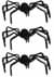 Scary Black Spider 3-pack