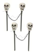 Skull Pathway Lights 4pc (M38441) Alt 1