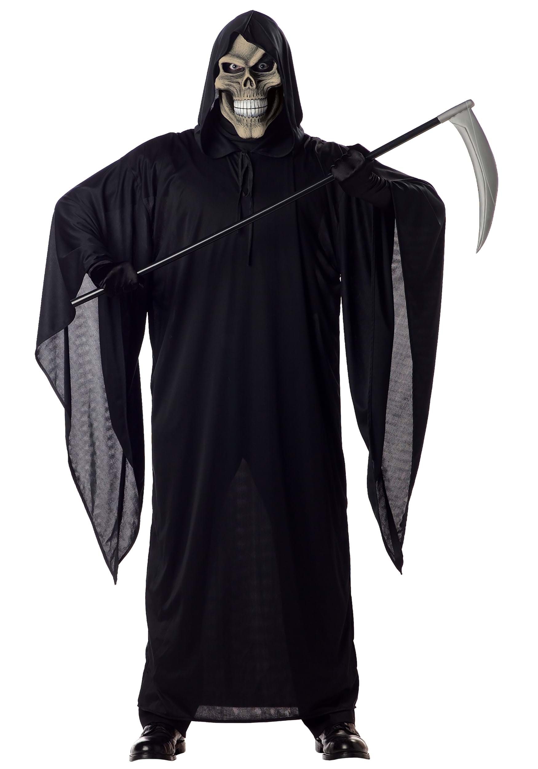 Photos - Fancy Dress California Costume Collection Grim Reaper Adult Costume Black CA01055 