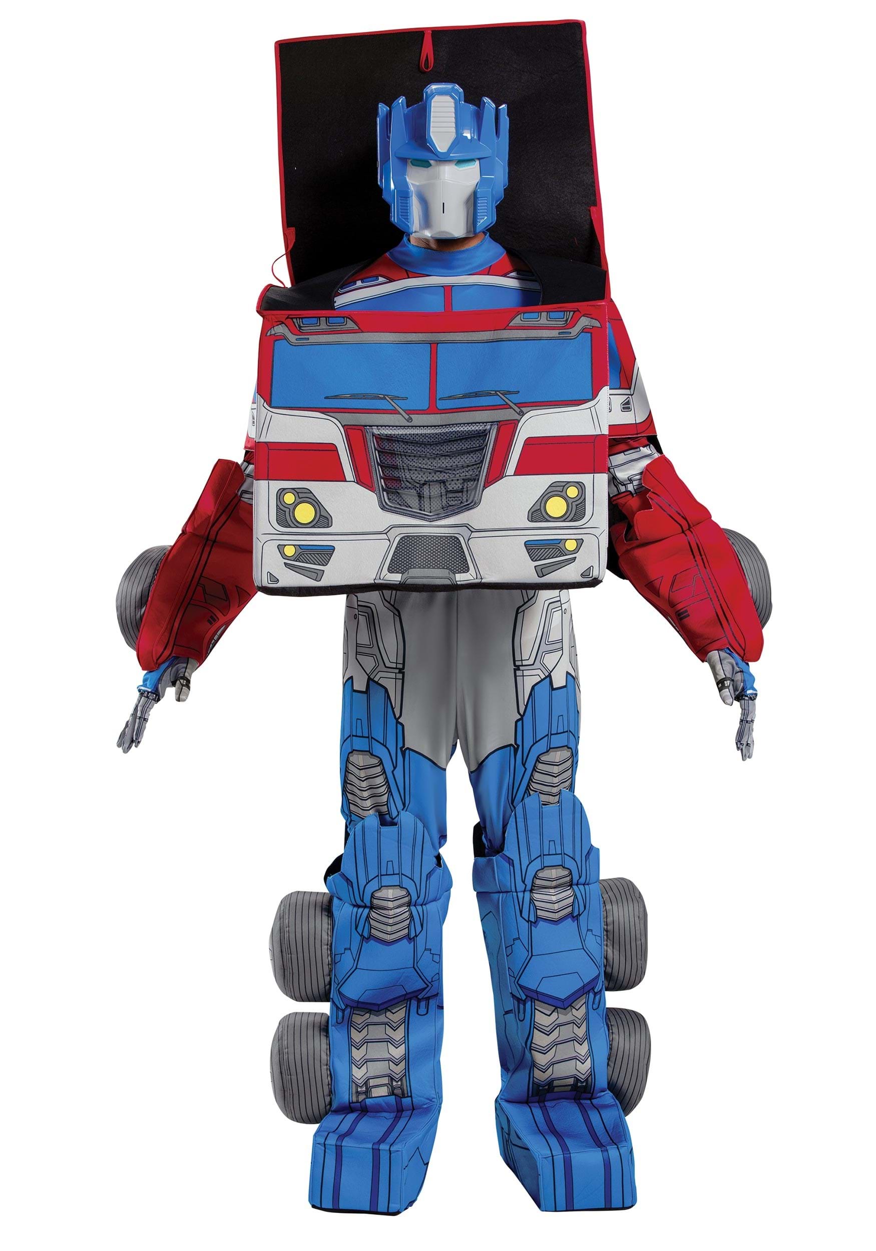 Photos - Fancy Dress OPTIMUS Disguise Limited Transformers Adult  Prime Converting Costume Blue& 