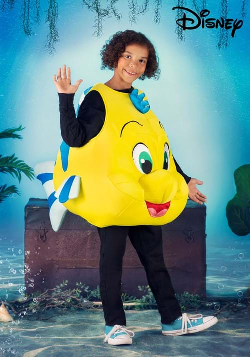 Kids Disney The Little Mermaid Flounder Costume