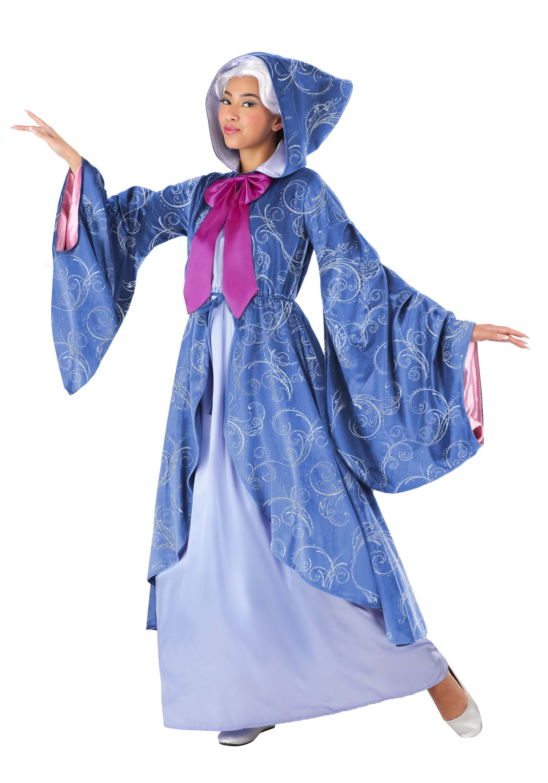 Premium Fairy Godmother Costume for Adults