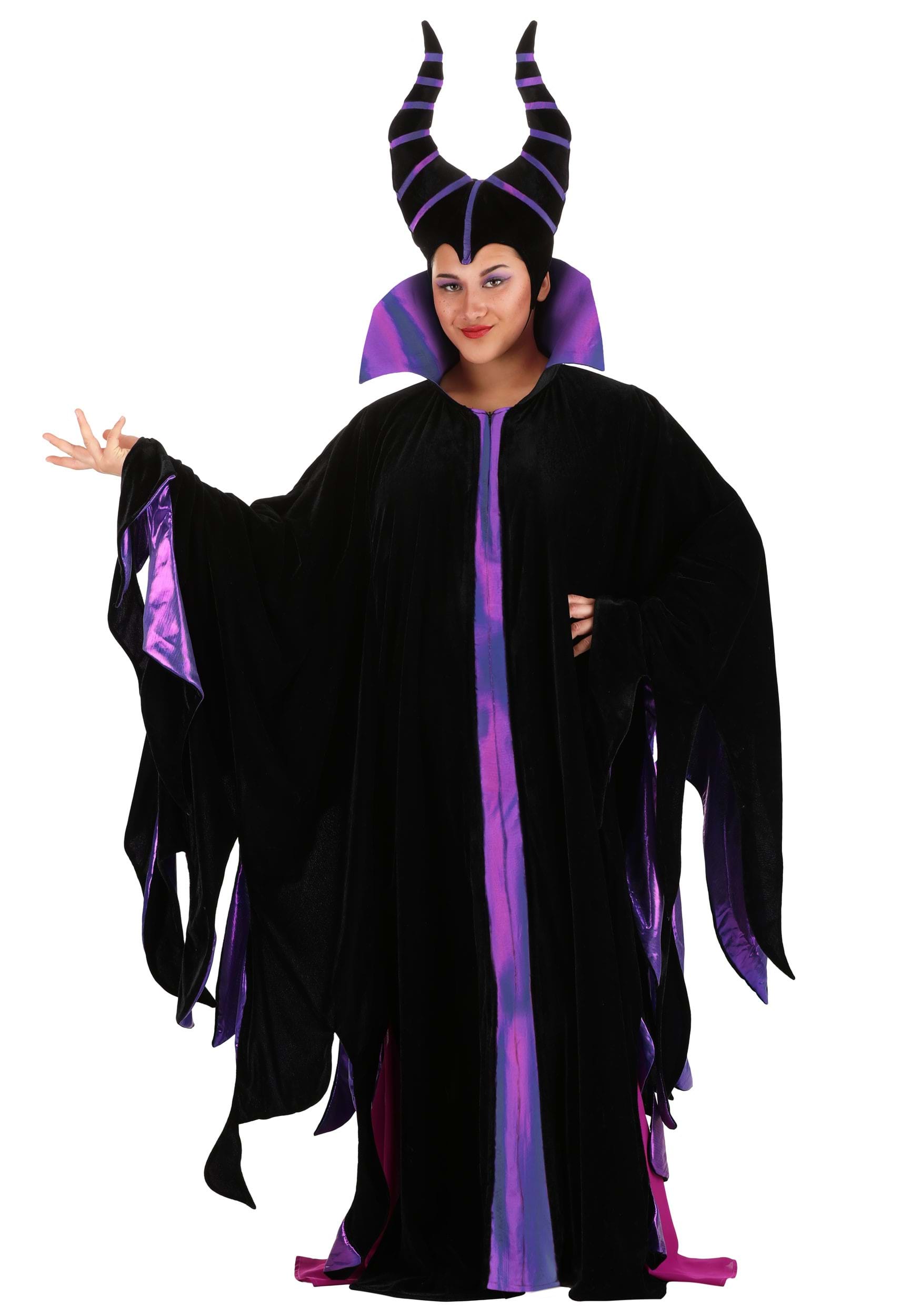 Womens Plus Size Classic Maleficent Costume | Disney Villain Costumes