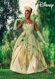 Disney Plus Size Princess And The Frog Tiana Deluxe Costume 