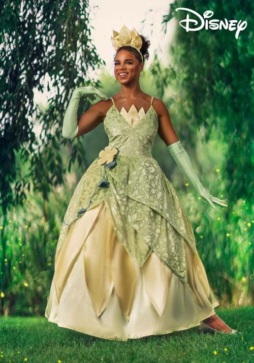 Adult Deluxe Tiana Costume-2