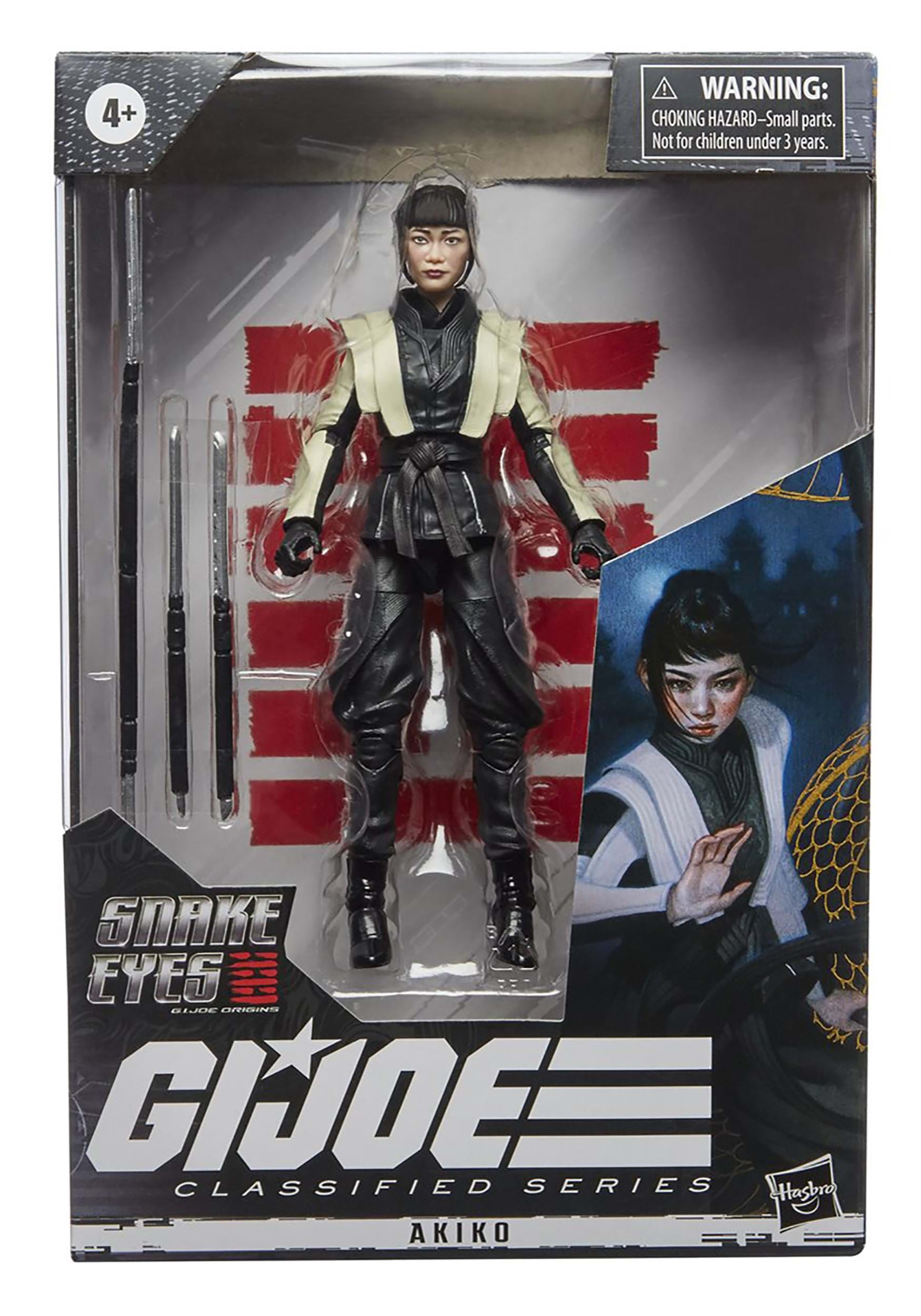 Joe The Rise of Cobra Single-Pack Snake Eyes Ninja Commando Action Figure for sale online Hasbro G.I 