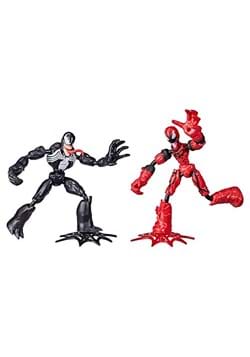 Spider-Man Bend and Flex Venom vs Carnage Action Figures
