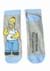 Ladies Simpsons Family 5 Pack Socks Alt 2