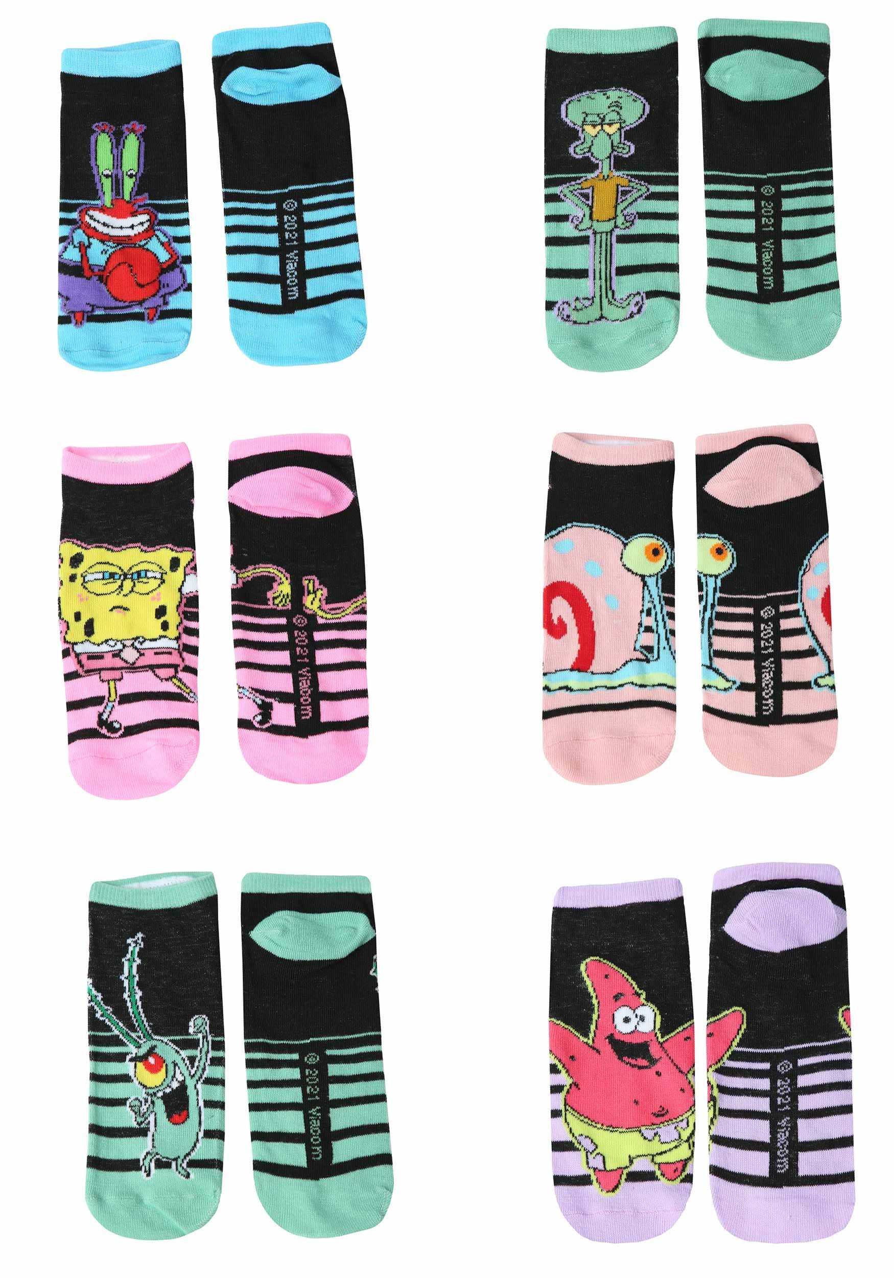SpongeBob SquarePants, Holiday Women's Slipper Socks, 1-Pack, Size 4-10 