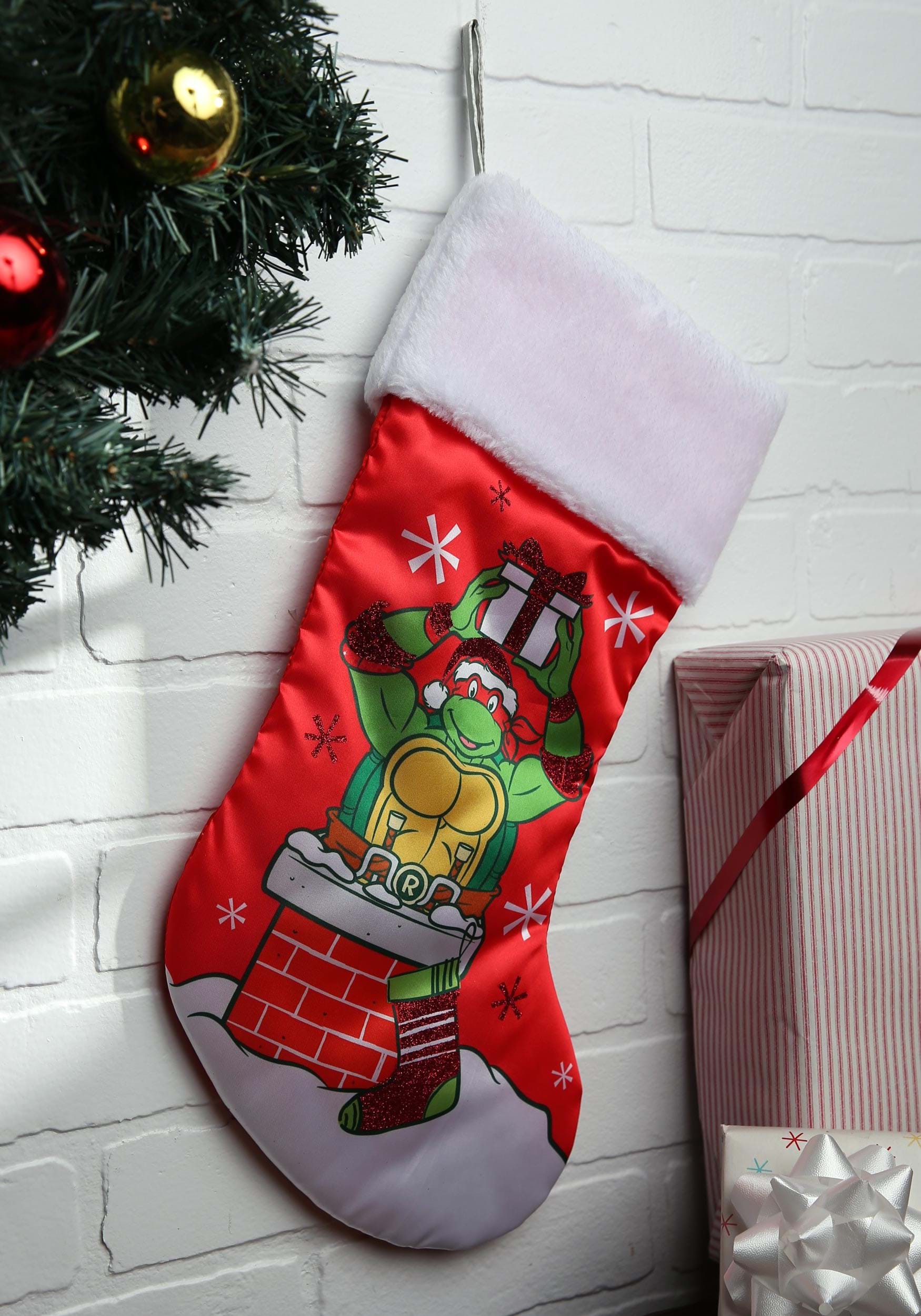 Ninja turtle christmas stocking