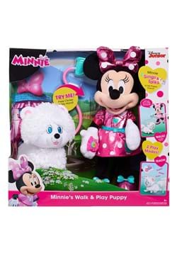 Minnie's Walk and Play Puppy Feature Plush