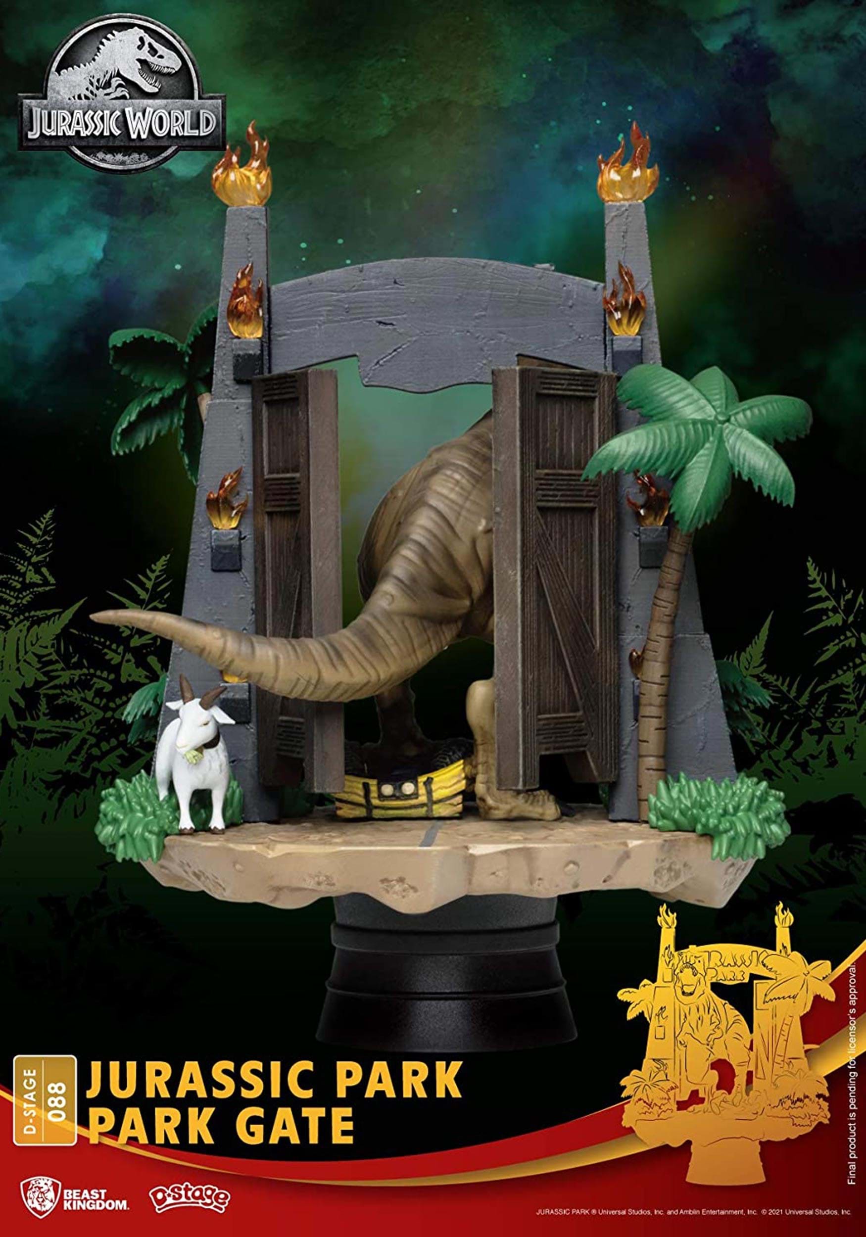 Jurassic Park Gate Beast Kingdom D-Stage