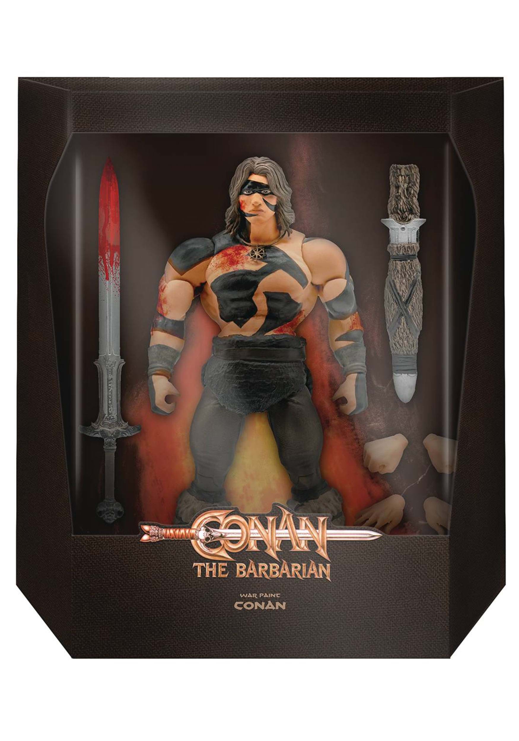 Conan The Barbarian Ultimates War Paint Conan Collectible Action Figure
