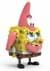 Nickelodeon SpongeBob and Patrick Medium Art Figure BFF a3