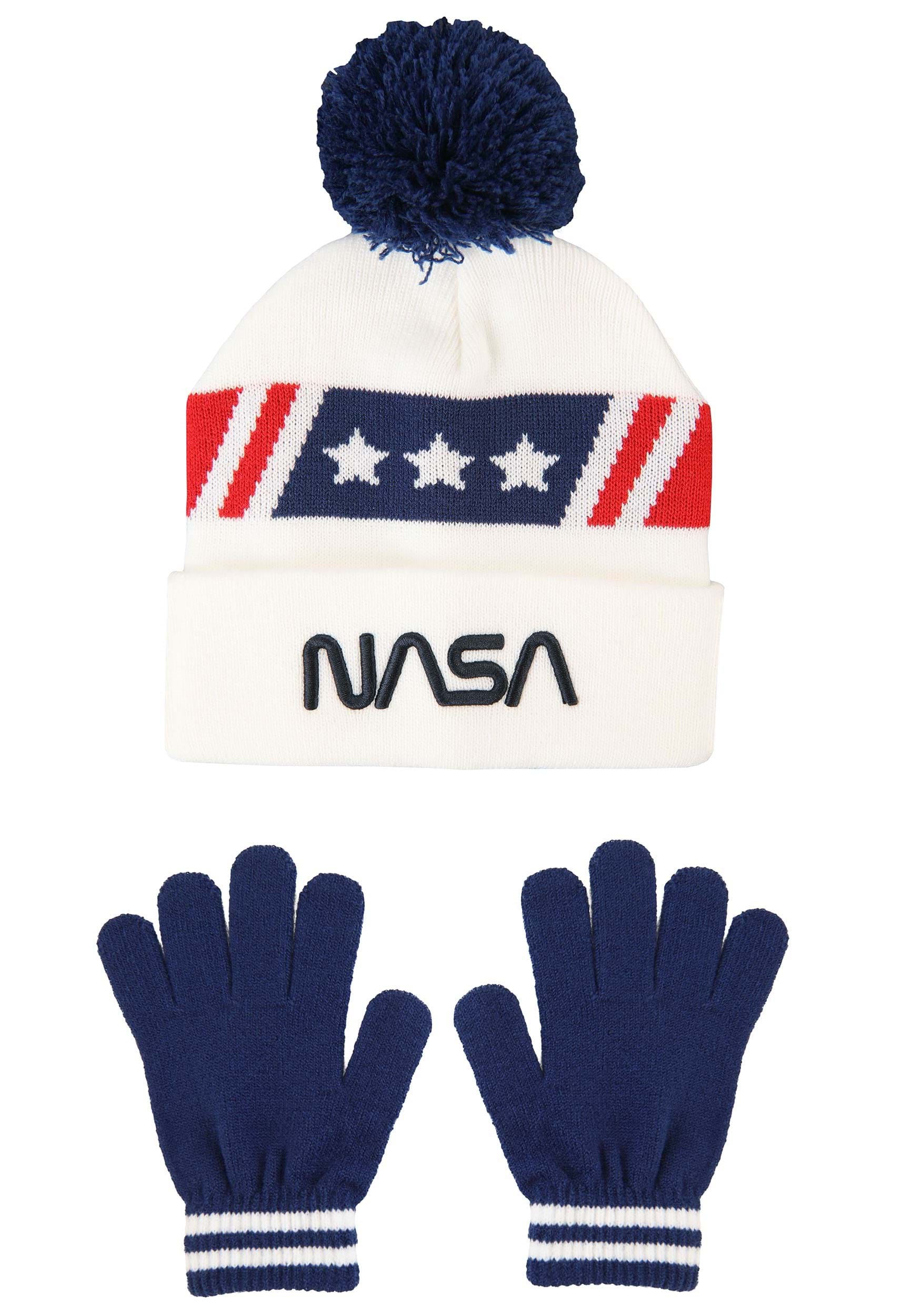 Hat and Glove Set for NASA Kids