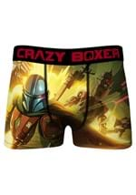 Crazy Boxers Mens Mandalorian Fight Boxer Briefs