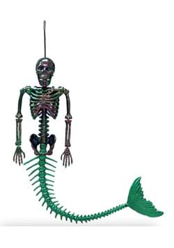 21 Inch Oil Slick Skeleton Mermaid