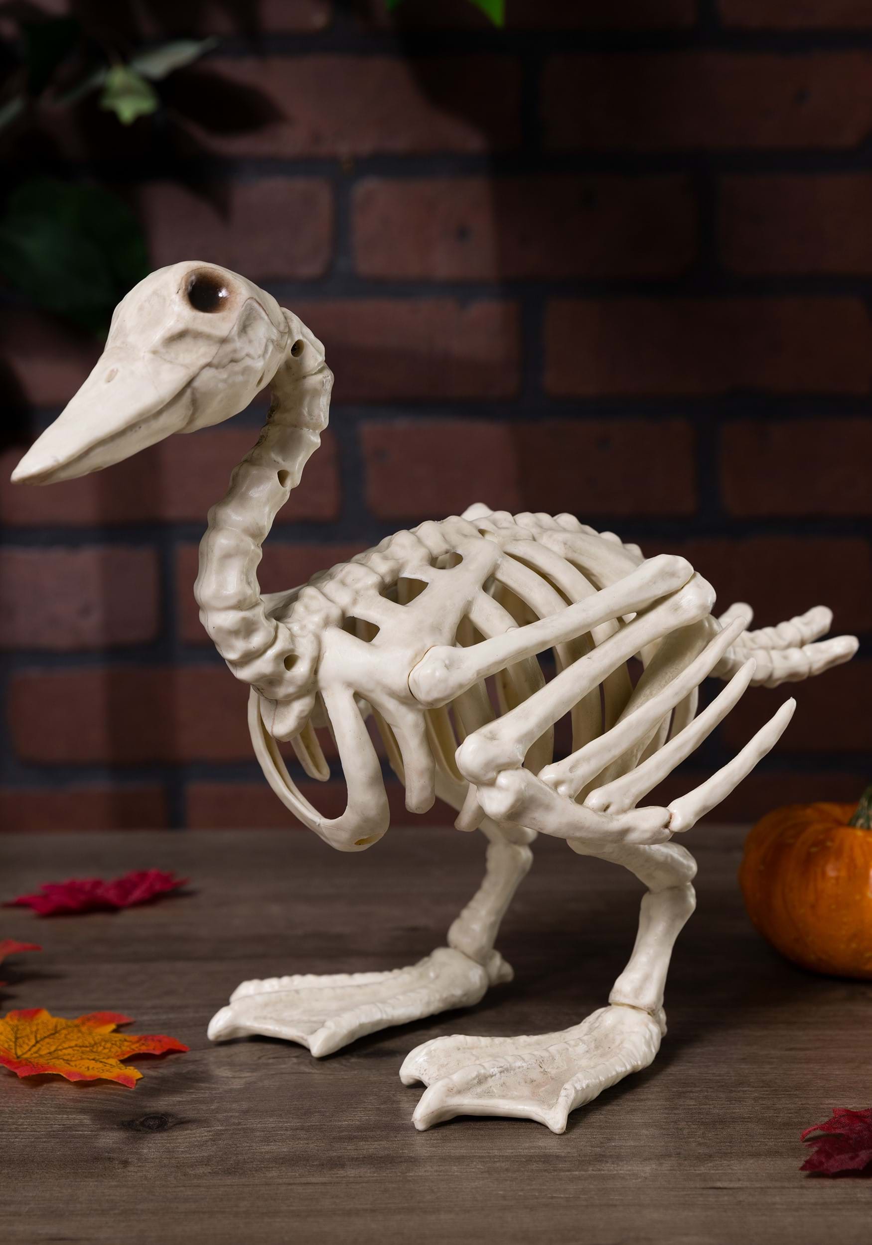 15" Duck Skeleton Decoration