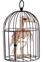 9.5-Inch Skeleton Raven in Cage Alt 1