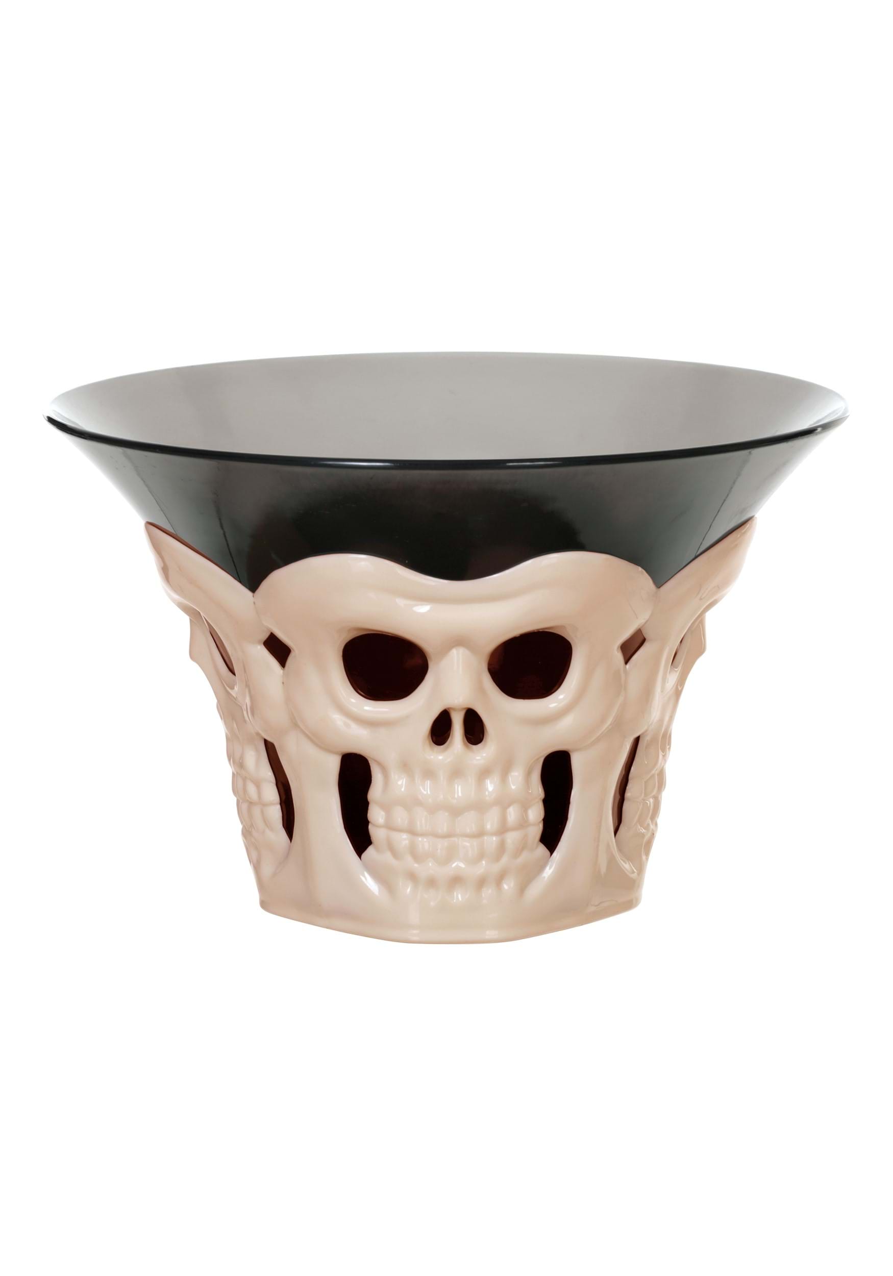 4.5 Inch Skull Candy Dish Decoration | Halloween Decor
