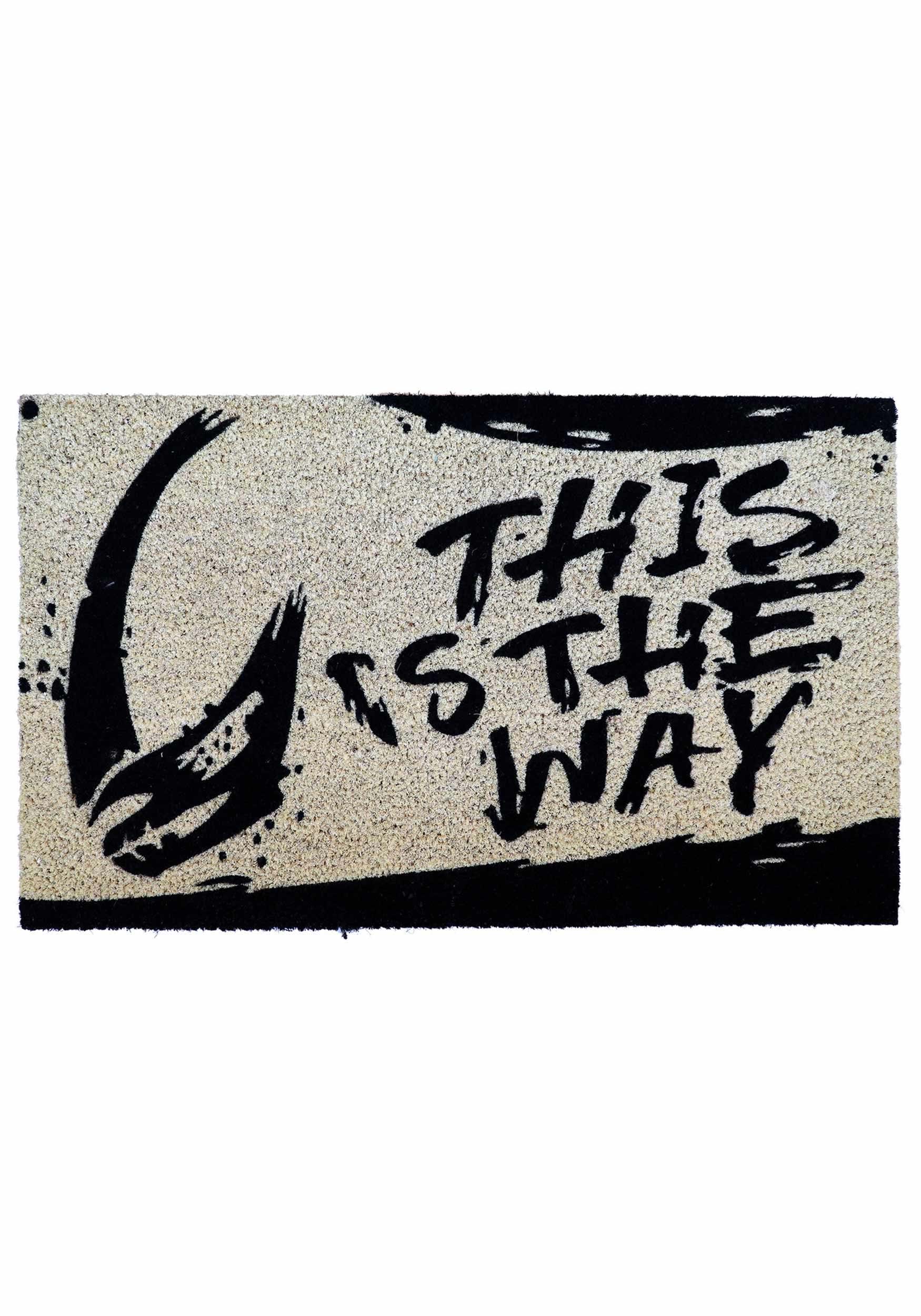 This Is the Way Doormat - The Mandalorian