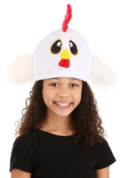 Velour Chicken Hat