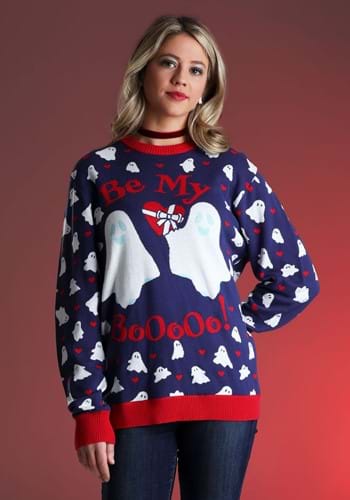 Be My Boo Valentine's Day Sweater for Adults-2-0