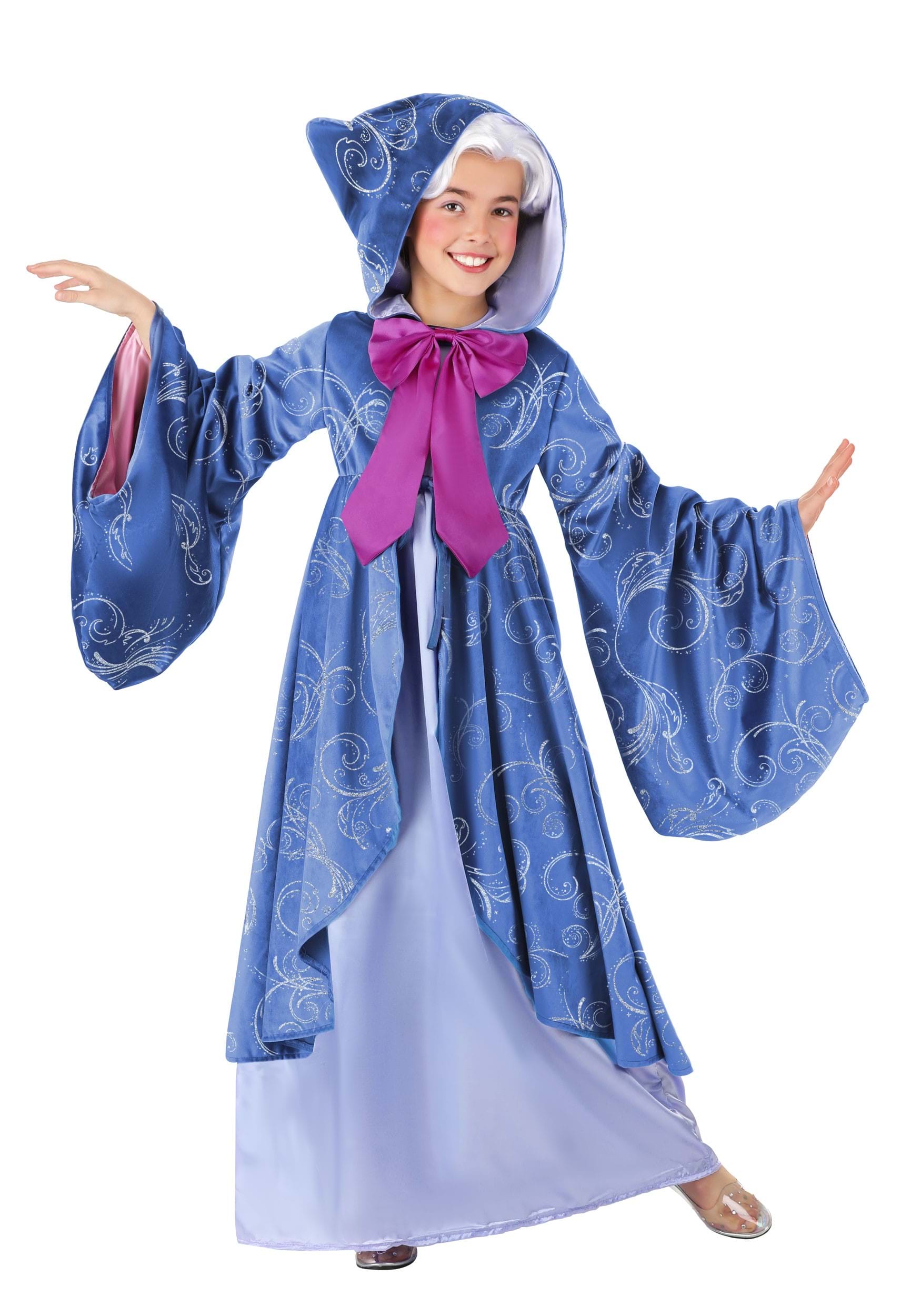 Photos - Fancy Dress Fairy FUN Costumes Premium  Godmother Kid's Costume Blue/Pink FUN3313CH 
