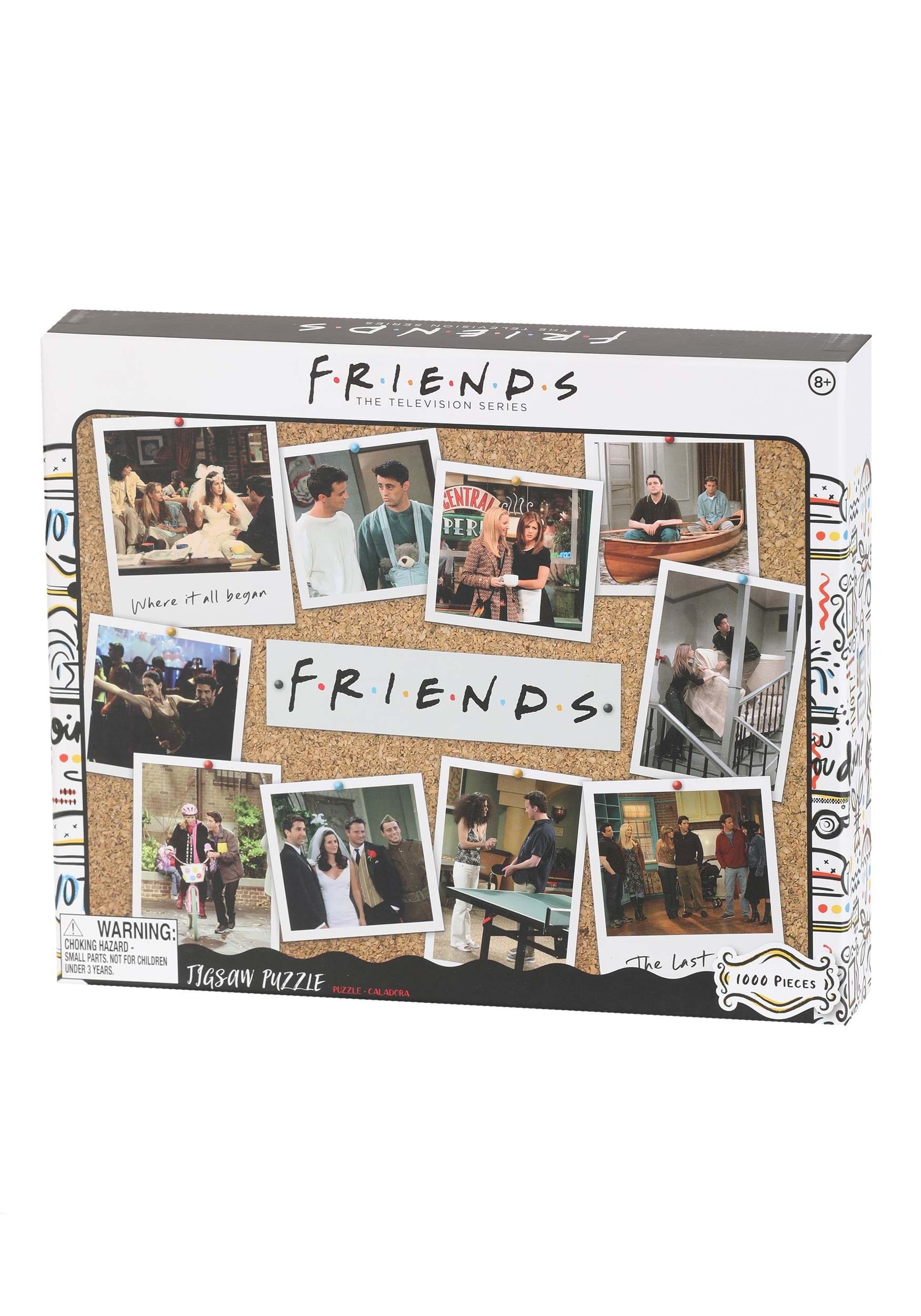 Friends 1000 Piece Seasons Jigsaw Puzzle