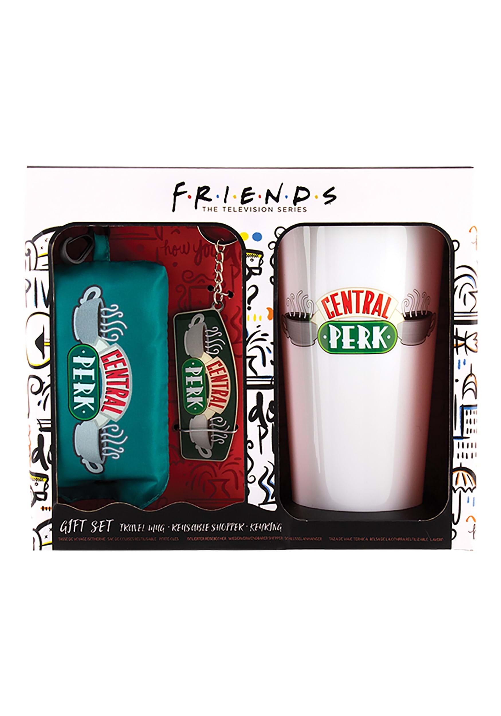 Central Perk on the Go Gift Set from Friends