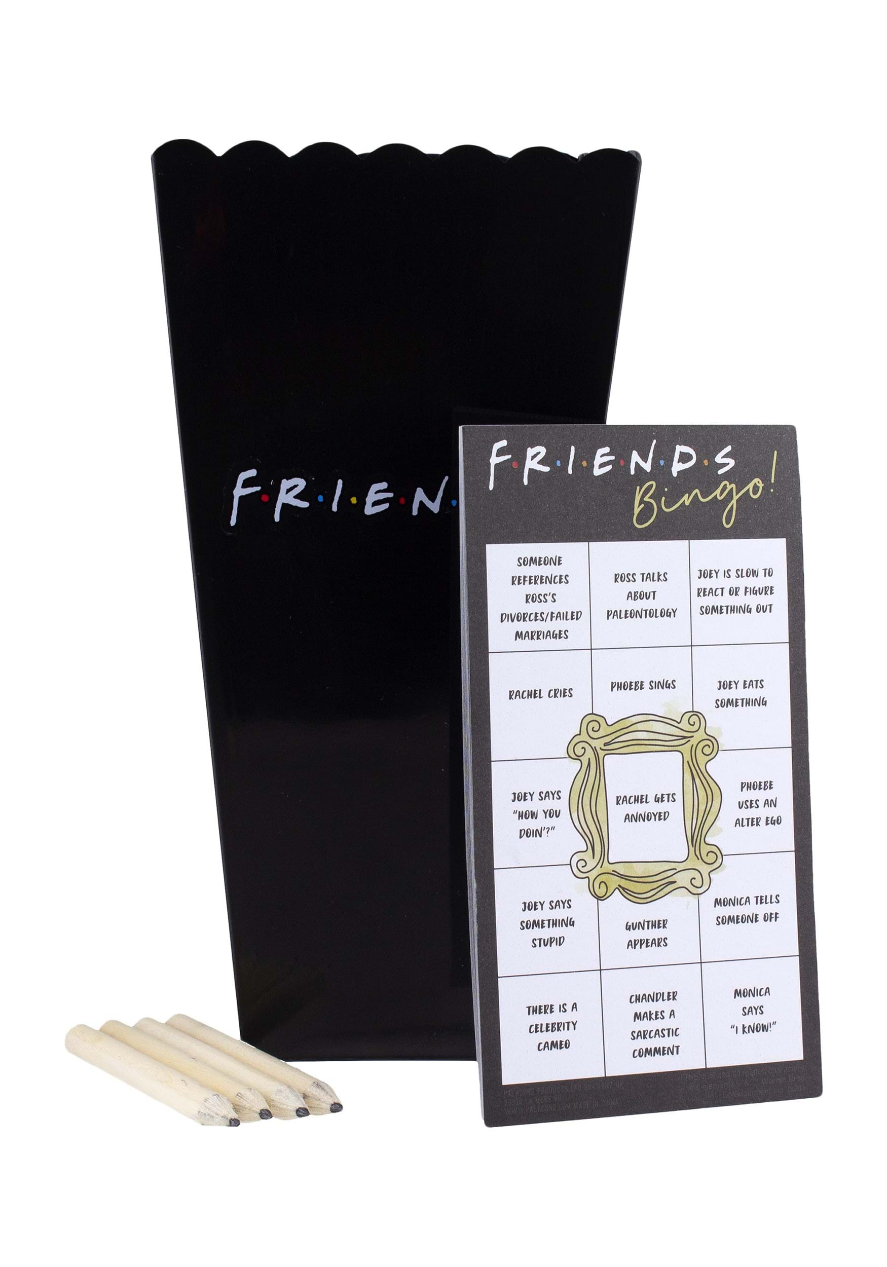 Friends Bingo Card Game