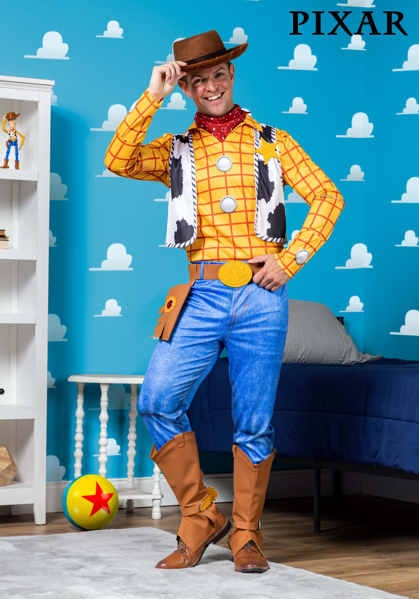 Deluxe Woody Toy Story Costume For Adults 