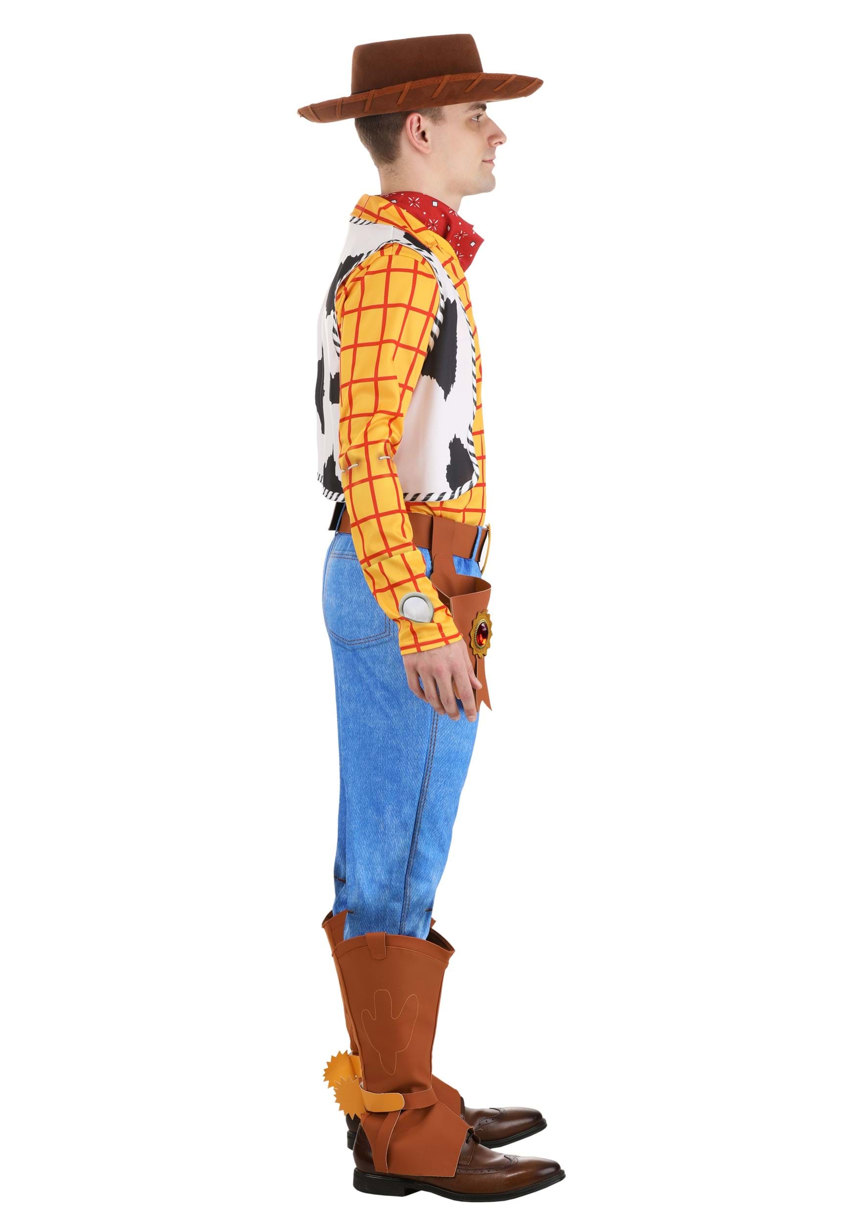 Disney Toy Story Woody Classic Adult Mens Costume Cowboy Halloween