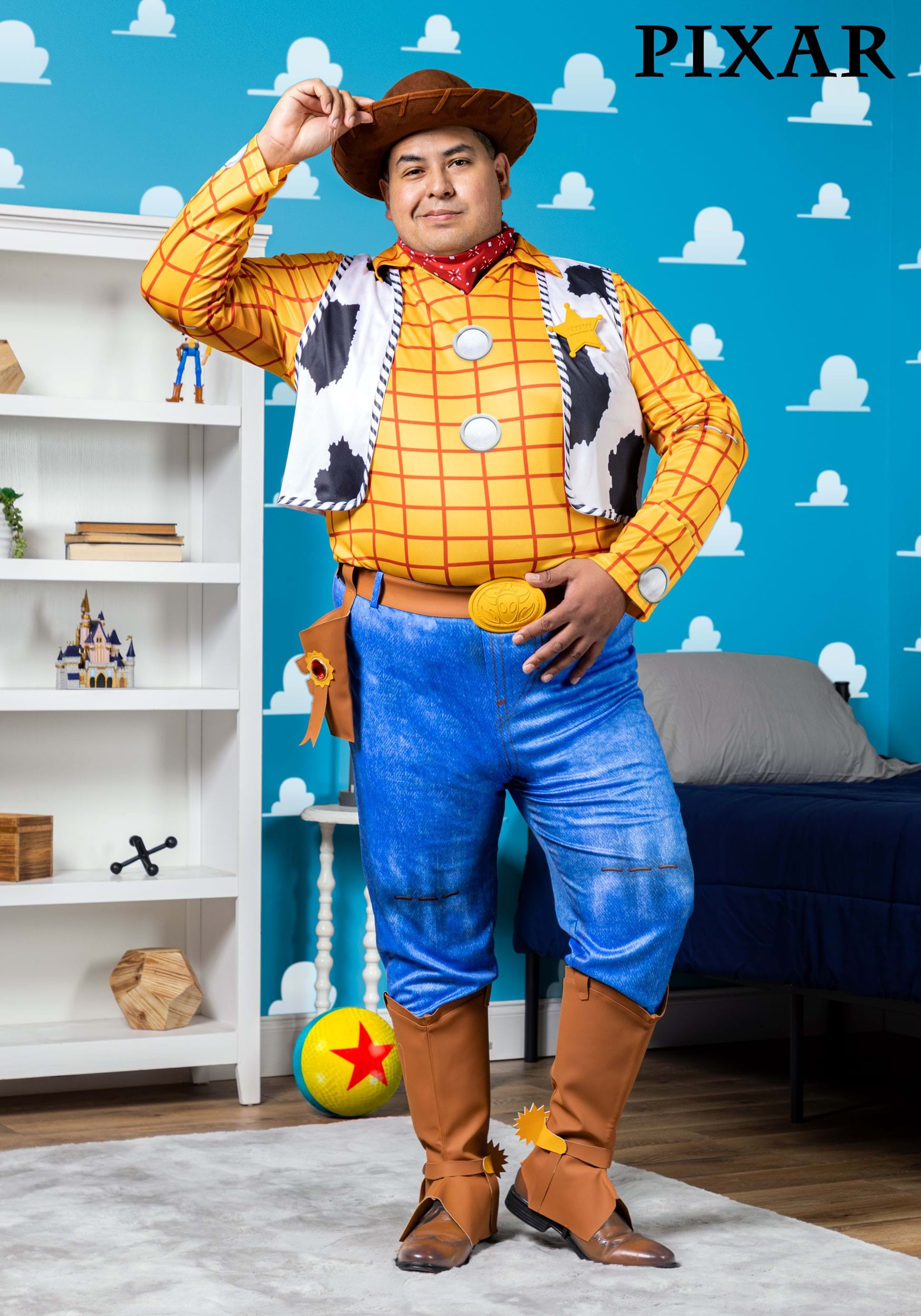 Plus Size Deluxe Toy Story Rex Adult Costume